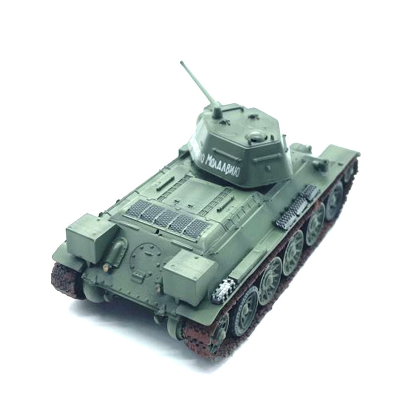 prebuilt 1/72 scale T-34-76 medium tank model 36267
