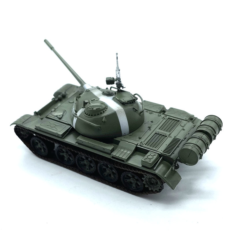 prebuilt 1/72 scale T-54 plastic tank model 35021