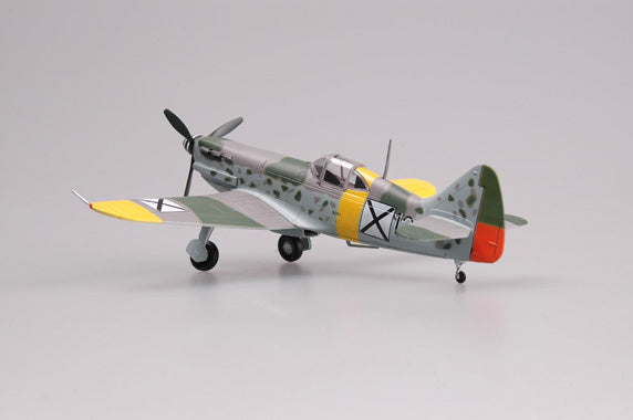 prebuilt 1/72 scale Bulgarian D.520 fighter aircraft model 36339