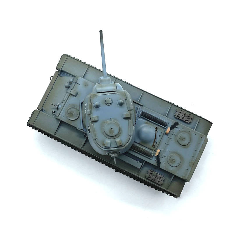 prebuilt 1/72 scale KV-1 tank model 36293
