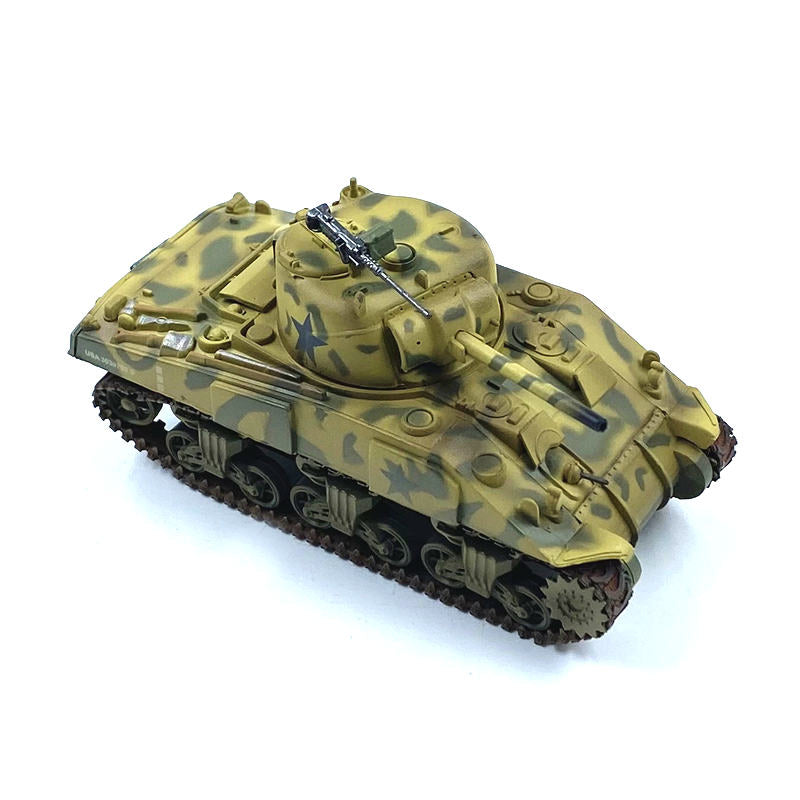 prebuilt 1/72 scale M4 Sherman medium tank model 36253
