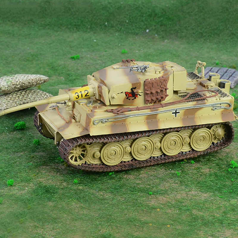 prebuilt 1/72 scale Tiger I WWII heavy tank model 36220