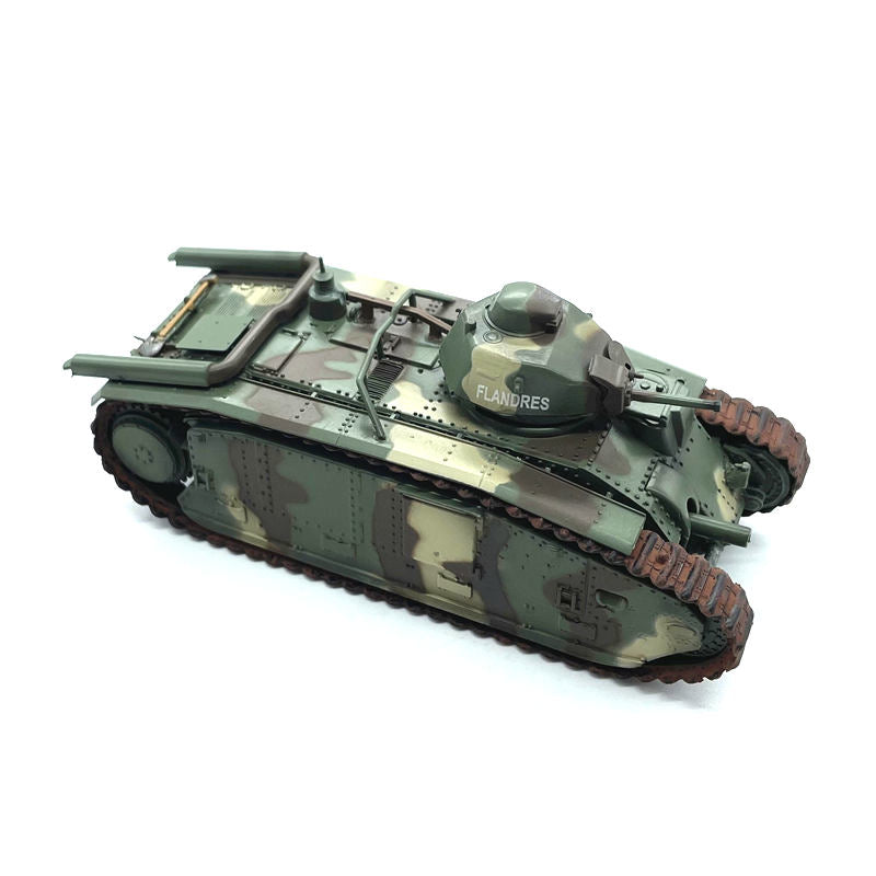 prebuilt 1/72 scale French Char B1 heavy tank model 36160