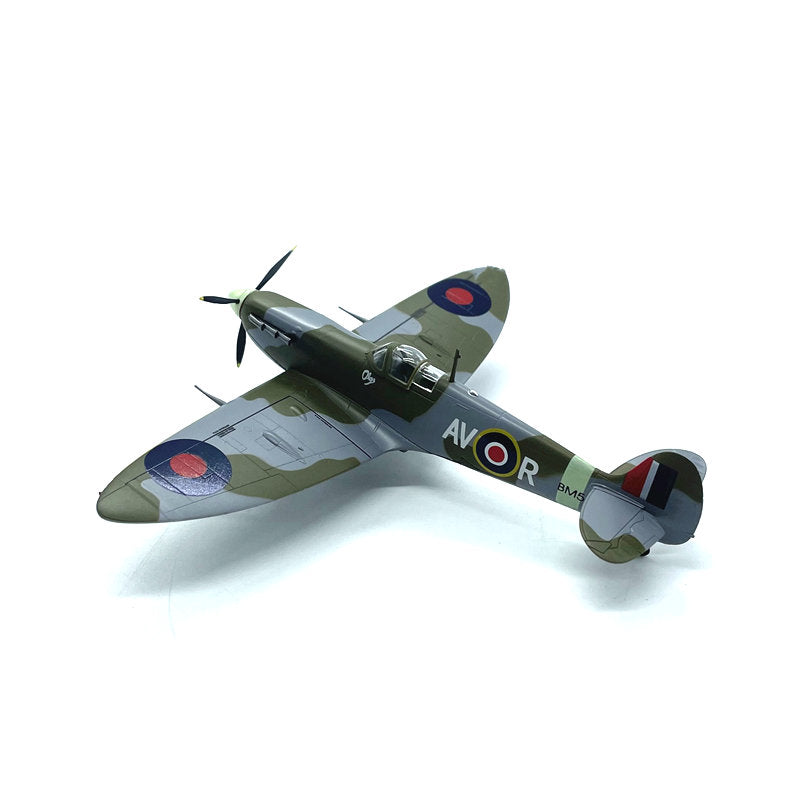 prebuilt 1/72 scale Supermaine Spitfire Mk V Fighter airplane model 37211