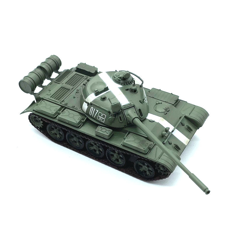 prebuilt 1/72 scale T-55 tank model 35024