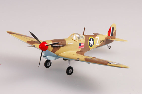 prebuilt 1/72 scale Spitfire Mk Vb fighter aircraft model 37219