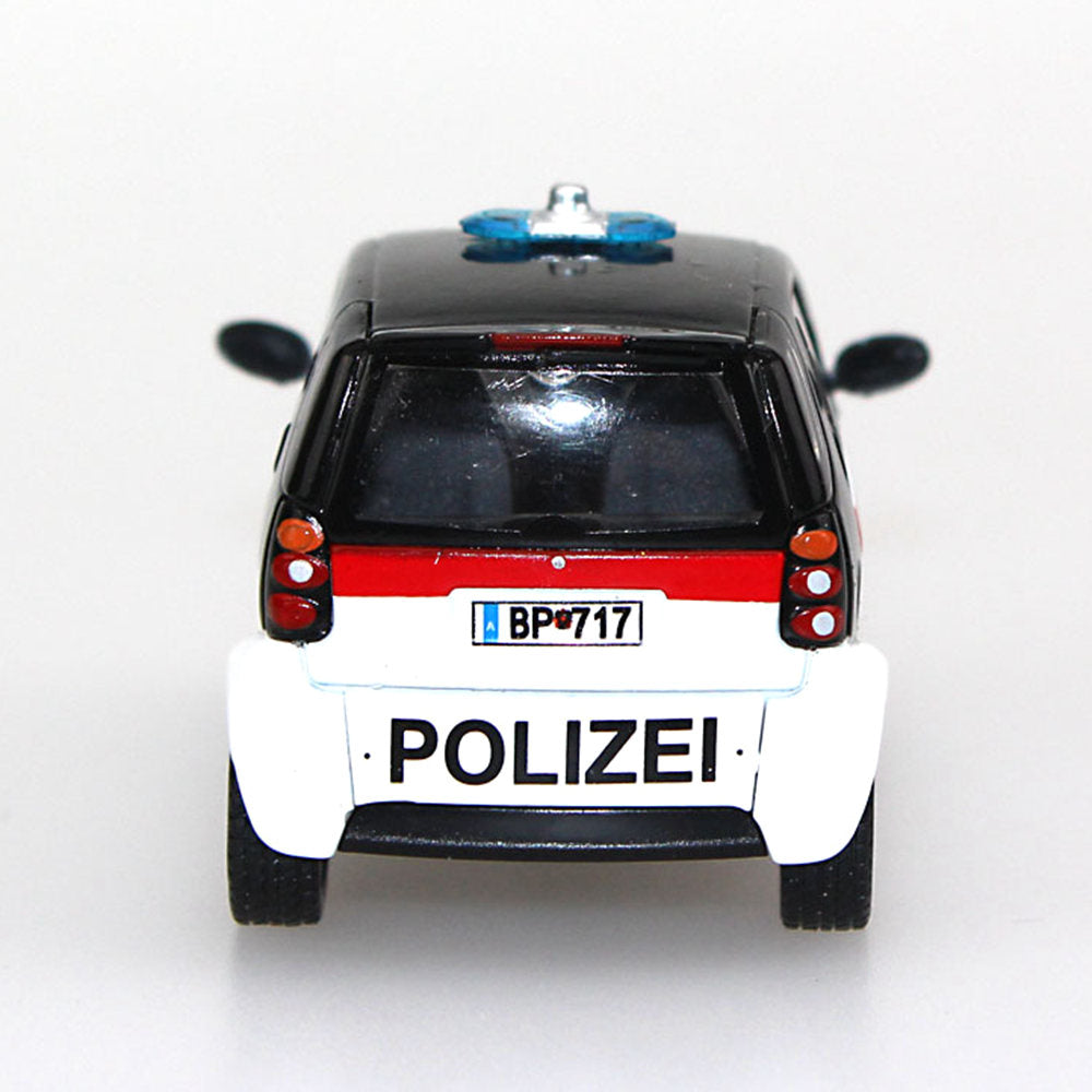 Smart Fortwo City Coupe 1/43 Scale Diecast Metal Vintage Car Collectible Model