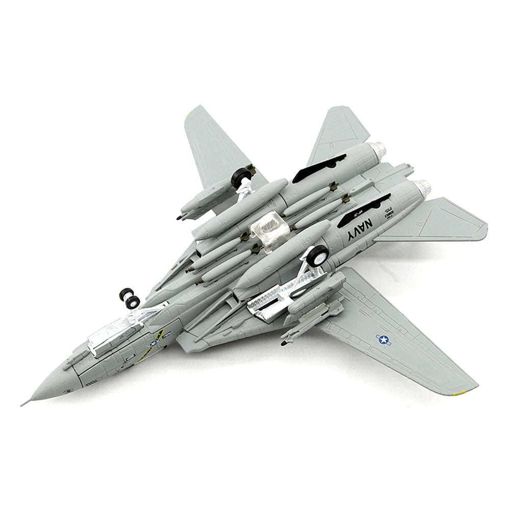 1/100 scale diecast F-14 Tomcat aircraft model