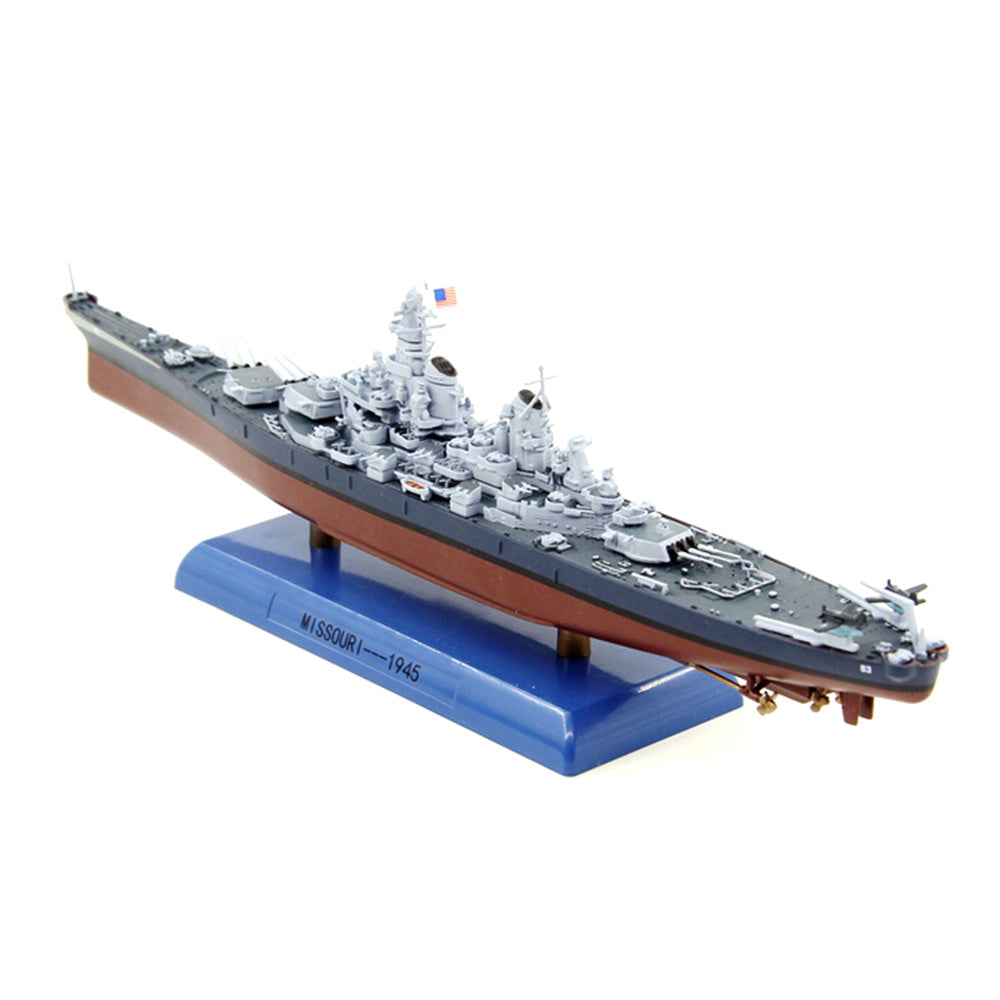 1/1000 scale diecast USS Missouri (BB-63) battleship model