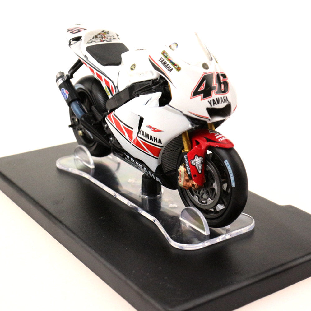 Yamaha YZR-M1 46 Valencia 2005 1/18 Scale Diecast Metal Motorcycle Collectible Model