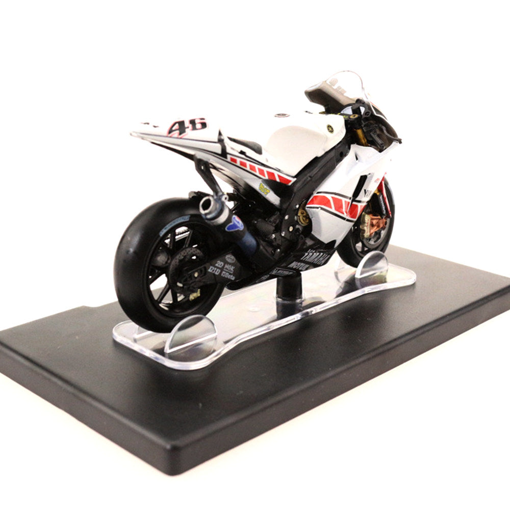 Yamaha YZR-M1 46 Valencia 2005 1/18 Scale Diecast Metal Motorcycle Collectible Model