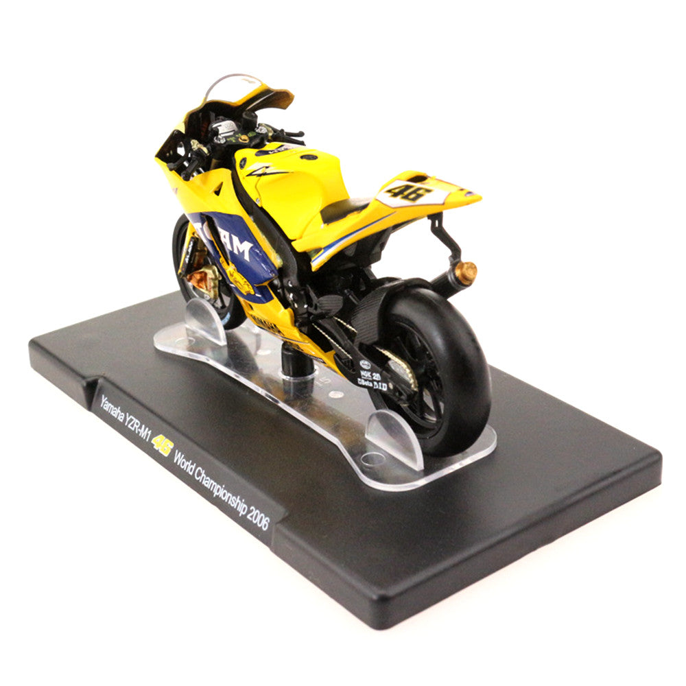 Yamaha YZR-M1 46 World Championship 2006 1/18 Scale Diecast Motorcycle Model