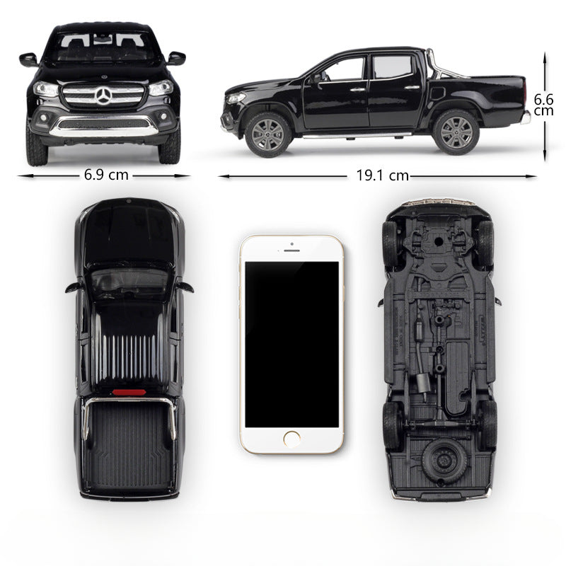 1/27 Scale Mercedes-Benz X-Class Pickup Truck Diecast Model Car