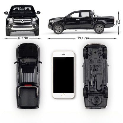 1/27 Scale Mercedes-Benz X-Class Pickup Truck Diecast Model Car
