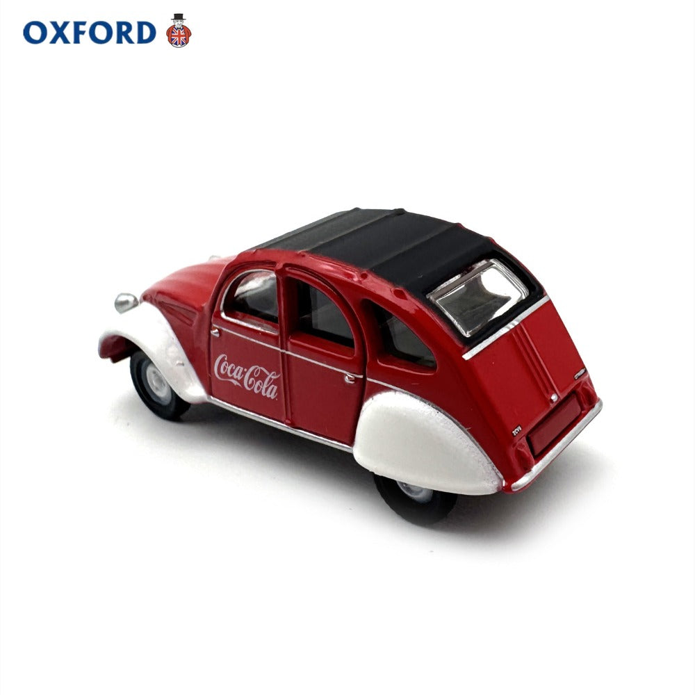 1/76 Scale Citroen 2CV Coca Cola Diecast Model Car