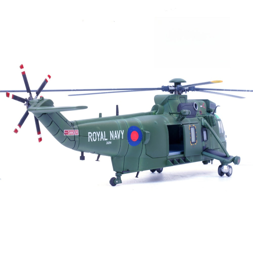 1/72 Scale Westland Sea King HC.4 Royal Navy ZA294 Helicopter Diecast Model Aircraft