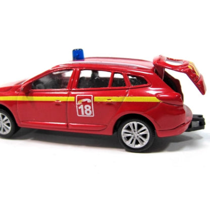 1/64 Scale 2009 Renault Megane Police Car Diecast Model