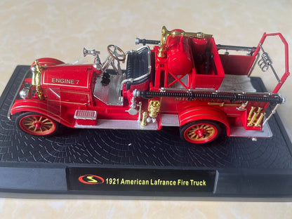 1/32 Scale American LaFrance/Ford Model T/Studebaker/Seagrave/Packard/GMC Vintage Fire Engine Truck Diecast Model