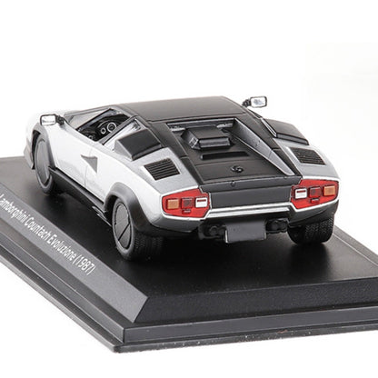1/43 Scale 1987 Lamborghini Countach Evoluzione Diecast Model Car