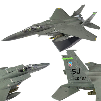 1/100 Scale McDonnell Douglas F-15E Strike Eagle USAF Fighter Diecast Model Aircraft