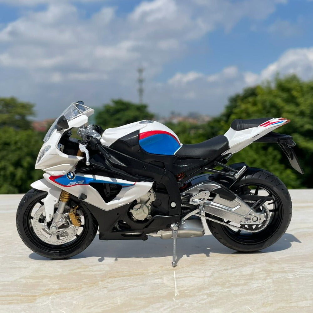 1/12 Scale BMW S1000RR Sports Motorcycle Diecast Model