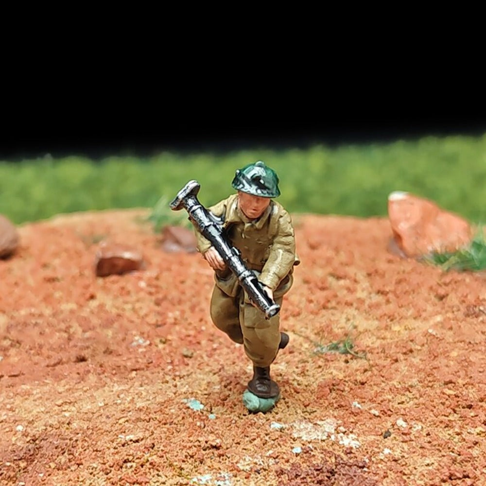 1/72 Scale Army Soldiers Painted Figures for Model Dioramas