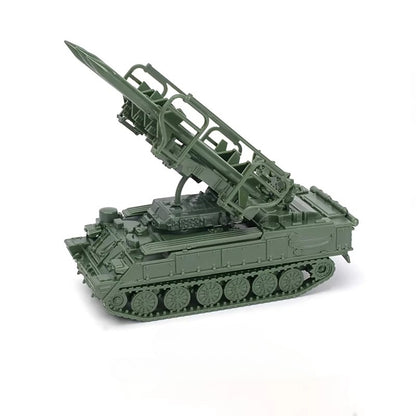 1/72 Scale 2K12 Kub SA-6 Gainful Surface-to-Air Missile System Pre-built Plastic Collectible Model