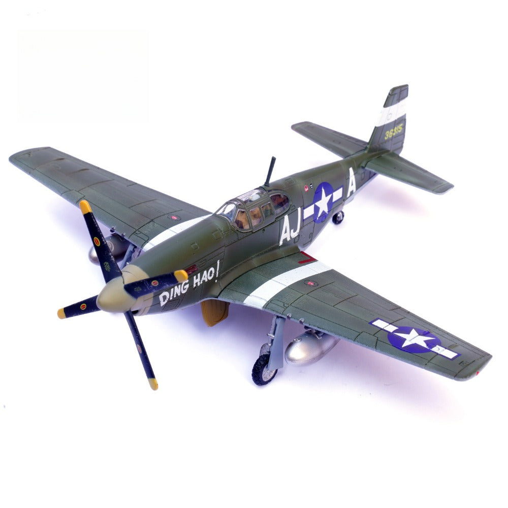1/72 Scale P-51B Mustang Ding Hao! WWII Fighter USAAF 356FS 354FG Diecast Model Aircraft