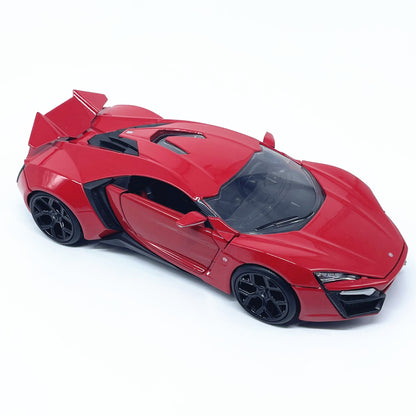 1/24 Scale W Motors Lykan HyperSport Sports Car Diecast Model