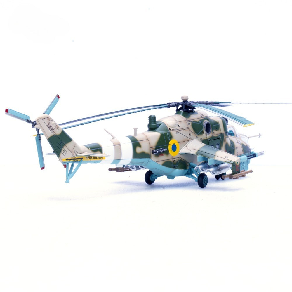 1/72 Scale Mil Mi-24P Attack Helicopter Ukrainian Army Diecast Model