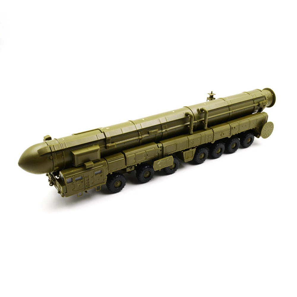 1/72 Scale RT-2PM Topol SS-25 Sickle Russian Intercontinental Ballistic Missile Pre-built Plastic Collectible Model
