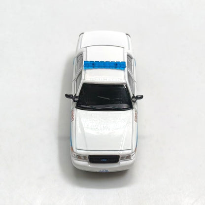 1/64 Scale Ford Crown Victoria Chicago Police Car Diecast Model