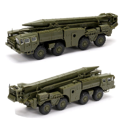 1/72 Scale R-17 Elbrus SS-1C Scud-B Tactical Ballistic Missile 9P117M TEL MAZ-543 Pre-built Plastic Collectible Model