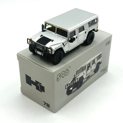 1/64 Scale Hummer H1 SUV Diecast Model Car