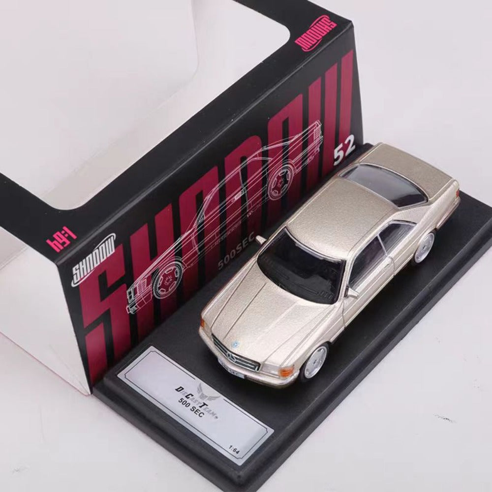 1/64 Scale Mercedes-Benz 500 SEC Coupe Diecast Model Car