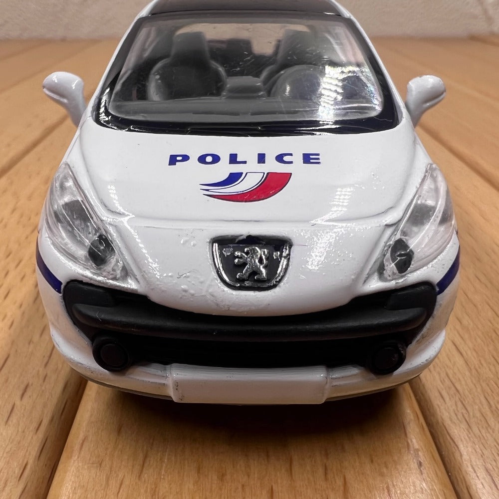 1/43 Scale Peugeot 207 Police Car Diecast Model