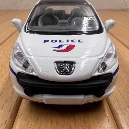 1/43 Scale Peugeot 207 Police Car Diecast Model