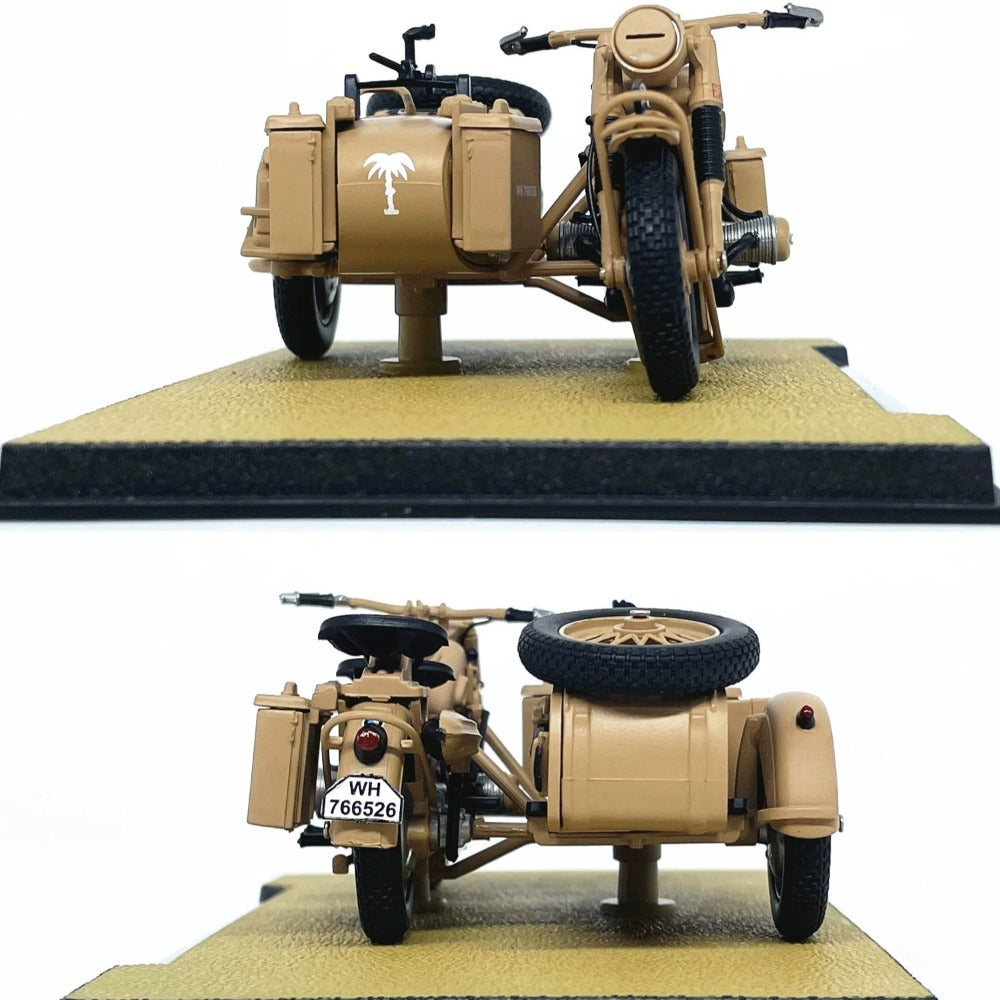 1/24 Scale BMW R75 Motorcycle & Sidecar Diecast Model