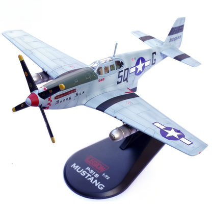 1/72 Scale P-51B Mustang Bonny Bea Jeep Madam Queen Virginia 504FS 339FG USAAF WWII Fighter Diecast Model Aircraft