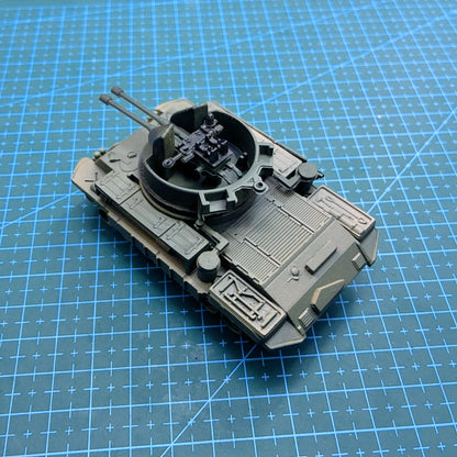 1/72 Scale M42 Duster 40 mm Self-Propelled Anti-Aircraft Gun Armored Vehicle Pre-built Plastic Collectible Model