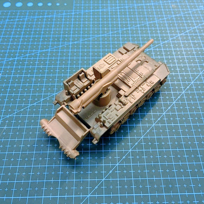1/72 Scale M12 Gun Motor Carriage Pre-built Plastic Collectible Model