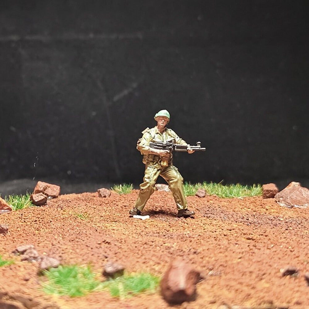 1/72 Scale US Soldiers Painted Figures for Model Dioramas
