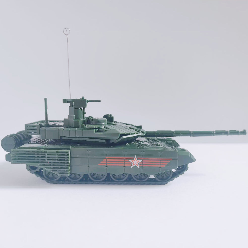 1/72 Scale T-90MS Russian Main Battle Tank Pre-built Plastic Collectible Model