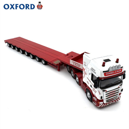 1/76 Scale Scania Donnell & Ellis Low Loader Diecast Model