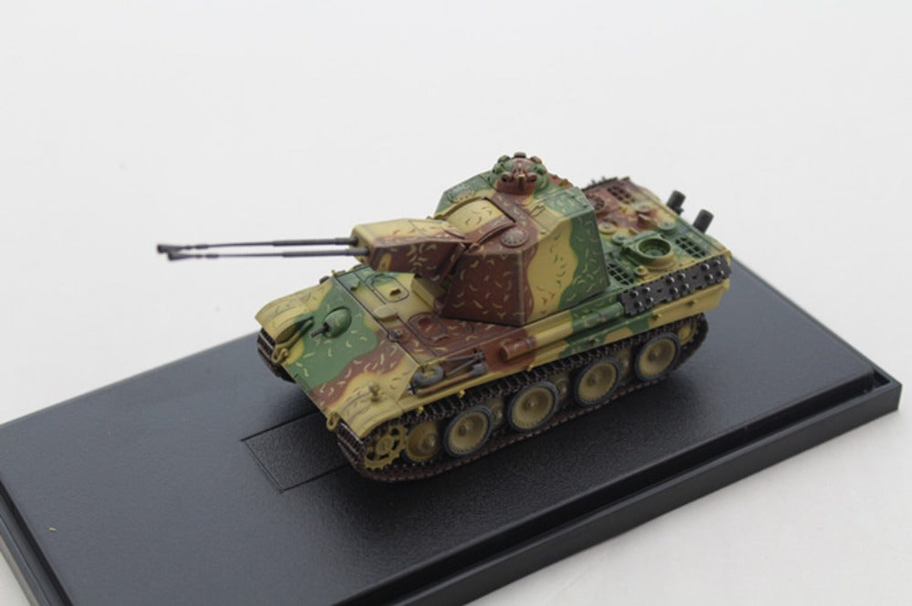 1/72 Scale 5.5cm Ziwilling Flakpanzer WWII German Anti-Aircraft Tank Pre-Built Model