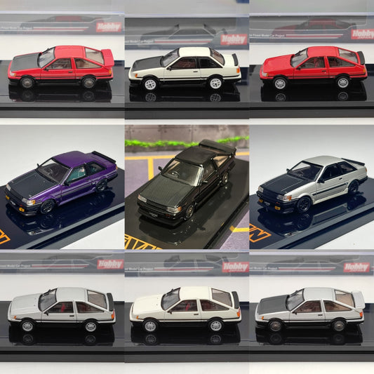 1/64 Scale Toyota Corolla Levin AE86 Diecast Model Car