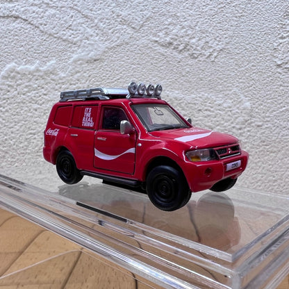 1/64 Scale 2004 Mitsubishi Pajero SUV Coke Diecast Model Car