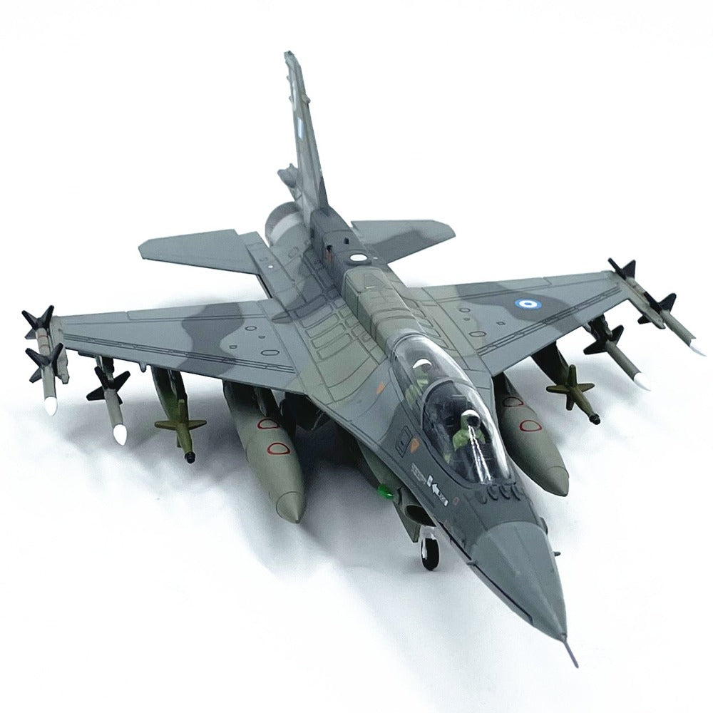 1/72 Scale F-16D Fighting Falcon Fighter Greece Air Force Diecast Model Aircraft