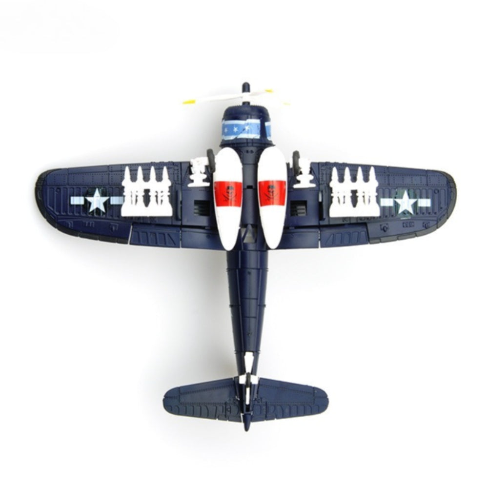 1/48 Scale Vought F4U Corsair American Carrier-Based Fighter-Bomber Pre-built Plastic Collectible Model Aircraft