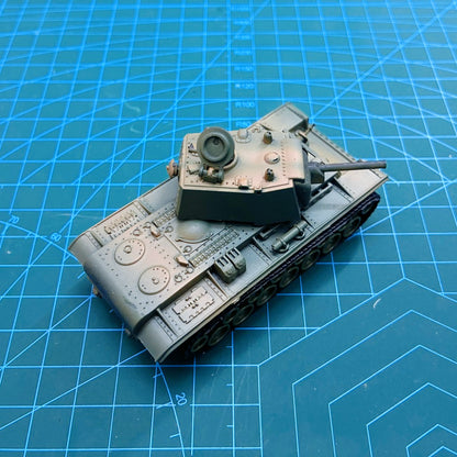1/72 Scale Kliment Voroshilov KV-1 Soviet Heavy Tank Pre-built Plastic Collectible Model